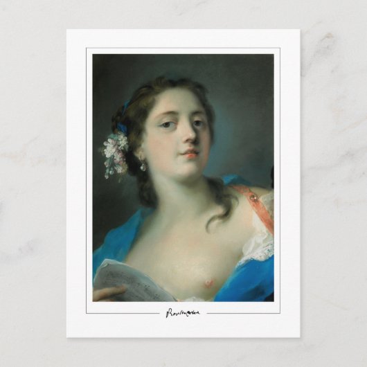 Rosalba Carriera #4 - Kunsterlebnisse Postkarte (Vorderseite)