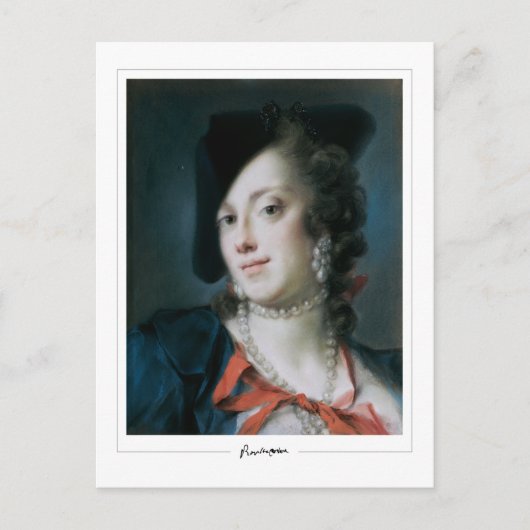 Rosalba Carriera #6 - Kunsterlebnisse Postkarte (Vorderseite)