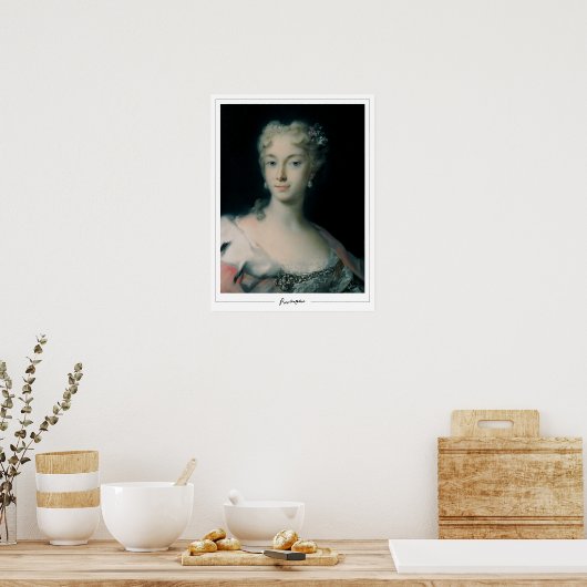 Rosalba Carriera Zediga Art Poster #7 (Küche)