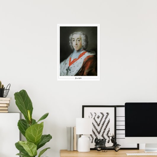 Rosalba Carriera Zedign Art Poster #11 (Heimbüro)
