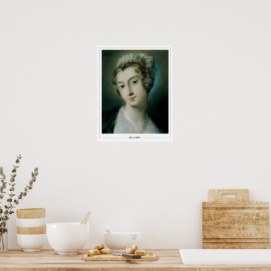 Rosalba Carriera Zedign Art Poster #12 (Küche)