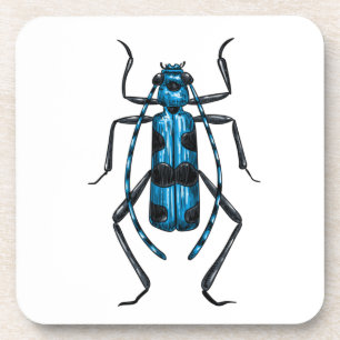 Rosalia Alpina beetle Getränkeuntersetzer