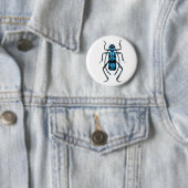 Rosalia Alpina Käfer Button (Beispiel)