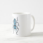 Rosalia Alpina Käfer Kaffeetasse (VorderseiteRechts)