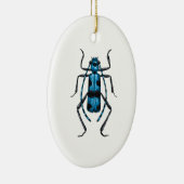 Rosalia Alpina Käfer Keramik Ornament (Rechts)