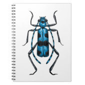 Rosalia Alpina Käfer Notizblock (Vorderseite)