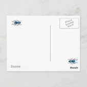 Rosalia Alpina Käfer Postkarte (Rückseite)