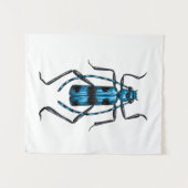 Rosalia Alpina Käfer Wandteppich (Vorderseite (Horizontal))