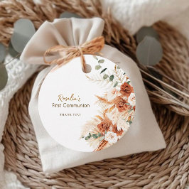 Rosalia's erstes kommunion Boho Brautparty Geschenkanhänger