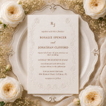 Rosalie Erbstück Blind Letterpress Hochzeit
