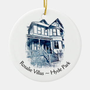 Rosalie-Landhaus-Verzierung Keramik Ornament