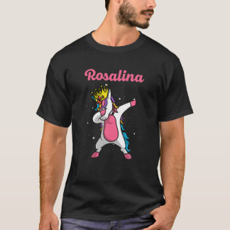 ROSALINA Name Personalisiert Geburtstagsschwindler T-Shirt