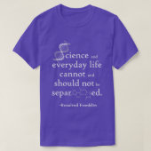 Rosalind Franklin Classic TShirt (Design vorne)