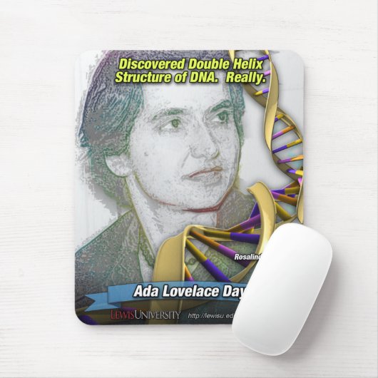 Rosalind Franklin Mousepad (Mit Mouse)