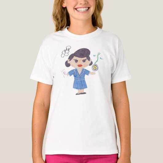 Rosalind Franklin T-Shirt (Vorderseite)