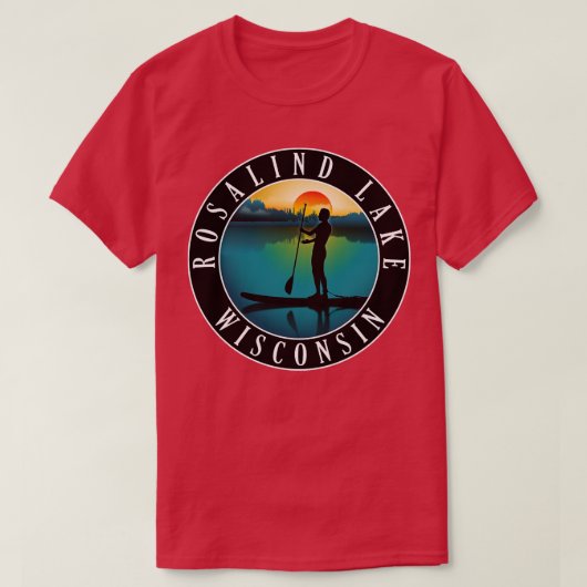 Rosalind Lake Wisconsin T-Shirt (Design vorne)