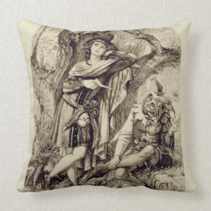 Rosalind und Prüfstein, Szene 2 der Taten-III, Kissen