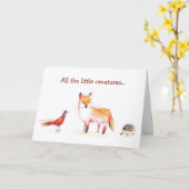 Rosalinde Bonnet Geburtstagskarte Karte (Gelbe Blume)