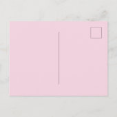 Rosamint-Blumen-Ranunkel Postkarte (Rückseite)