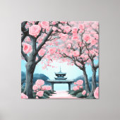 Rosan AI art Leinwanddruck (Vorderseite)