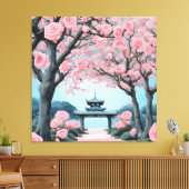 Rosan AI art Leinwanddruck (Insitu (Wohnzimmer))
