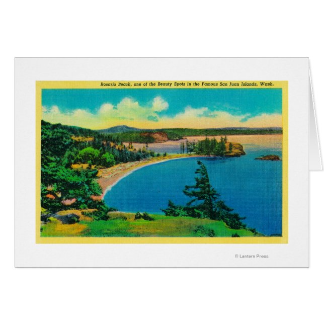 Rosario Beach in San Juan Islands, Washington (Vorderseite (Horizontal))