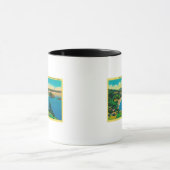 Rosario Beach in San Juan Islands, Washington Tasse (Zentrum)