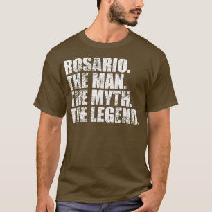 Rosario Rosario Familienname Rosario Nachname Rosa T-Shirt
