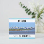 Rosario, Santa Fe, Argentinien, Stadt Postkarte (Stehend Vorderseite)