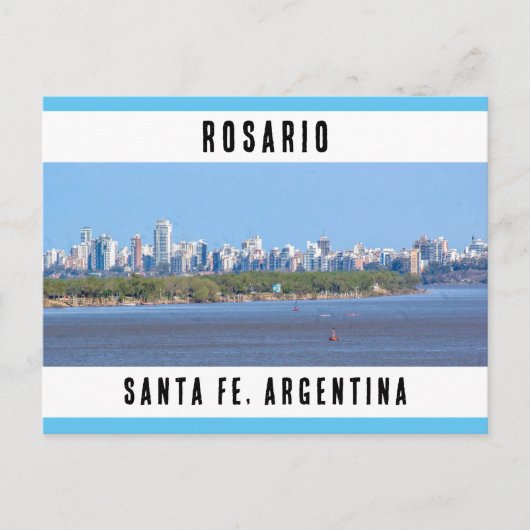 Rosario, Santa Fe, Argentinien, Stadt Postkarte (Vorderseite)