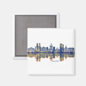 Rosario Skyline Magnet (Vorderseite/Rückseite)