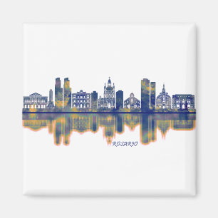 Rosario Skyline Magnet