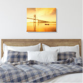 Rosario Victoria Bridge Leinwanddruck (Insitu (Schlafzimmer))