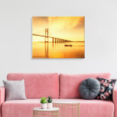 Rosario Victoria Bridge Leinwanddruck (Insitu (Wohnzimmer))