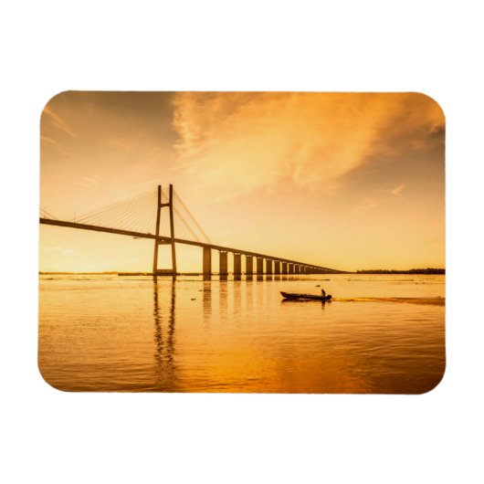 Rosario Victoria Bridge Magnet (Horizontal)