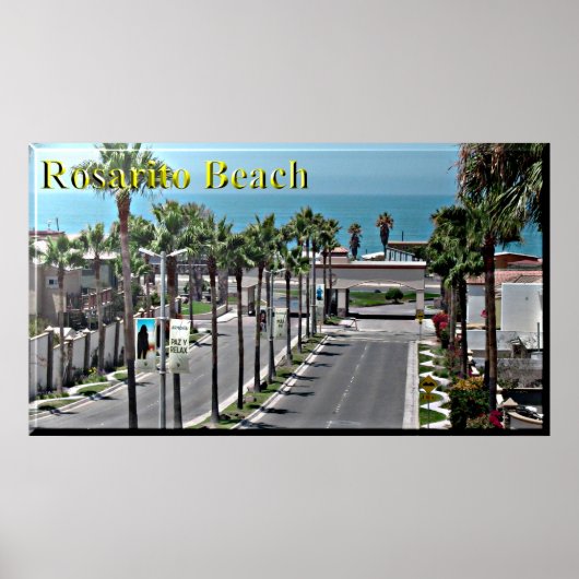 Rosarito Mexico Beach Poster (Vorne)