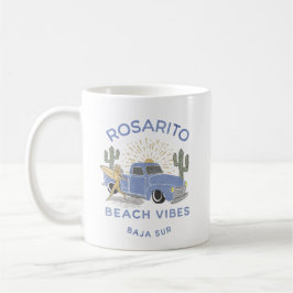 Rosarito Mexico Beach Vibes Vintag Kaffeetasse