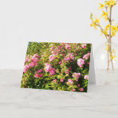 Rosarium Karte (Gelbe Blume)