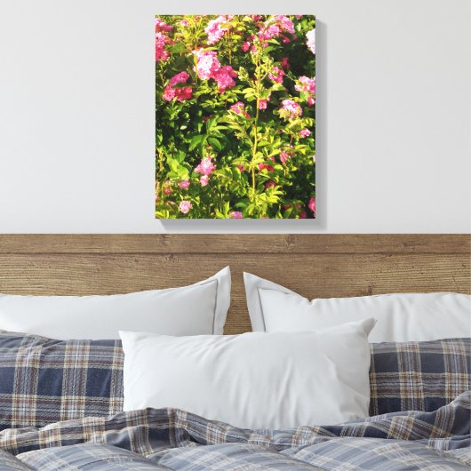 Rosarium Leinwanddruck (Insitu (Schlafzimmer))