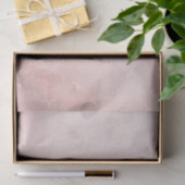 Rosarot Quartz Marmor Seidenpapier (Geschenk)