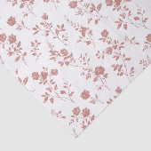 Rosarote Blumen Brautparty Seidenpapier (Ausschnitt)