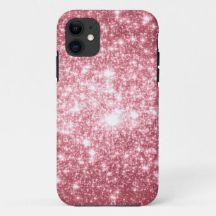 Rosaroter Glanz iPhone 11 Hülle