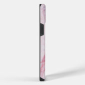 Rosaroter Marmor iPhone Hülle (Rechte Seite)