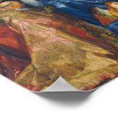 Rosary - Albrecht Dürer, 1506 Poster (Ecke)