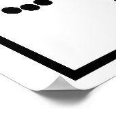 Rosary Beads Katholisches Kreuz Poster (Ecke)