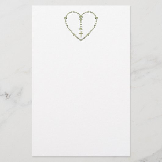 Rosary Briefpapier (Vorderseite)