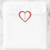 Rosary Herz-Aufkleber (Tasche)