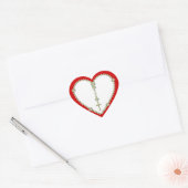 Rosary Herz-Aufkleber (Umschlag)