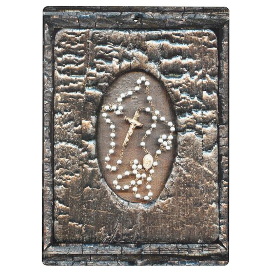 Rosary Klemmbrett (Rückseite)