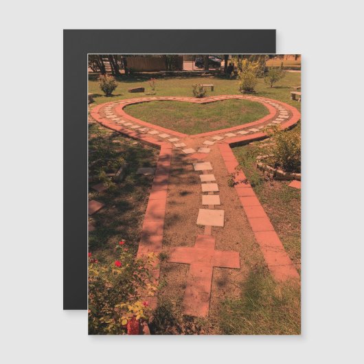 Rosary-Path-Magnet Magnetkarte (Vorne/Hinten)